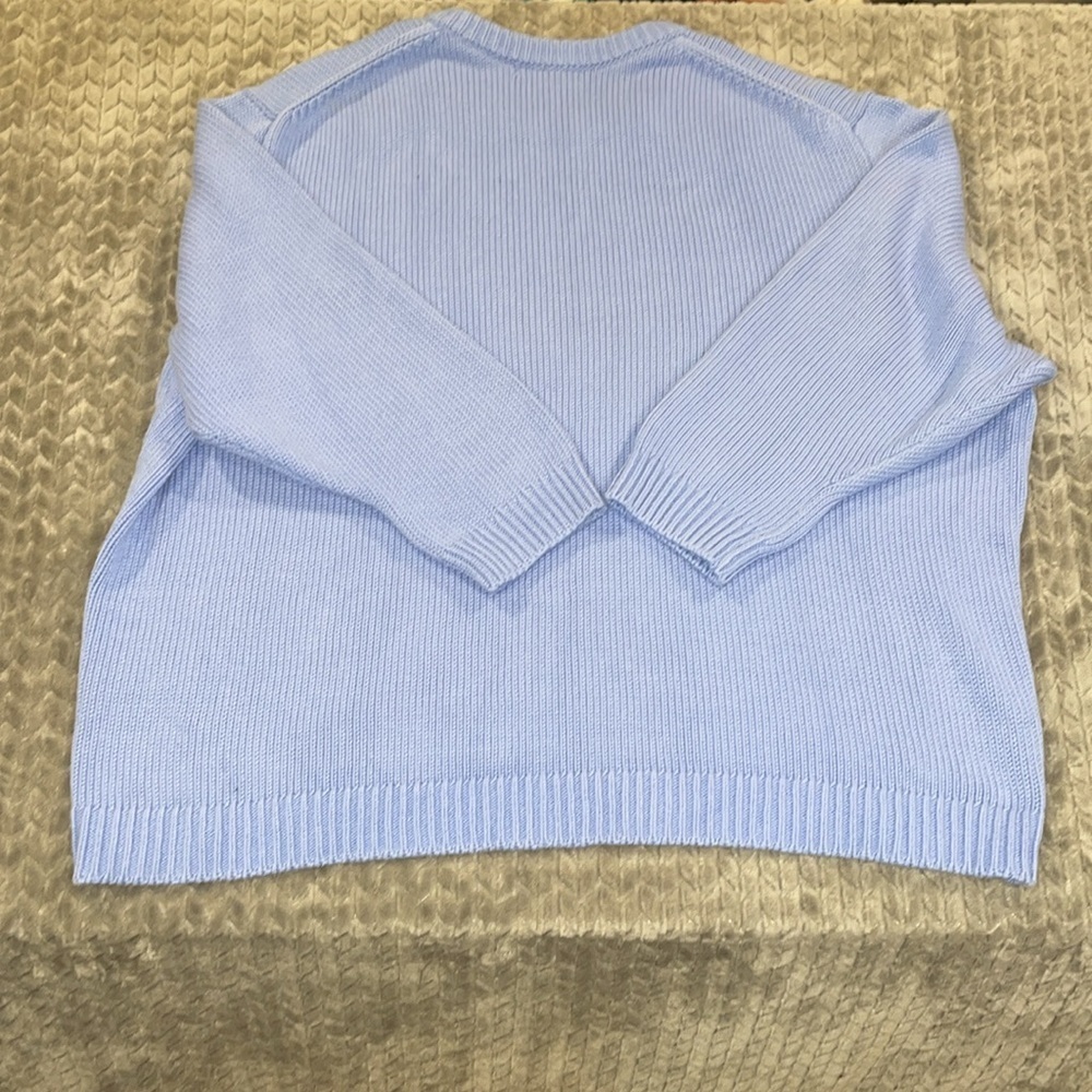 Banana Republic Cable Knit 3/4 Sleeve High Low Oversized Sweater. Size Xl. — image 7 of 7